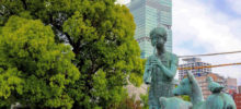 天王寺公園 いのちいきいき像